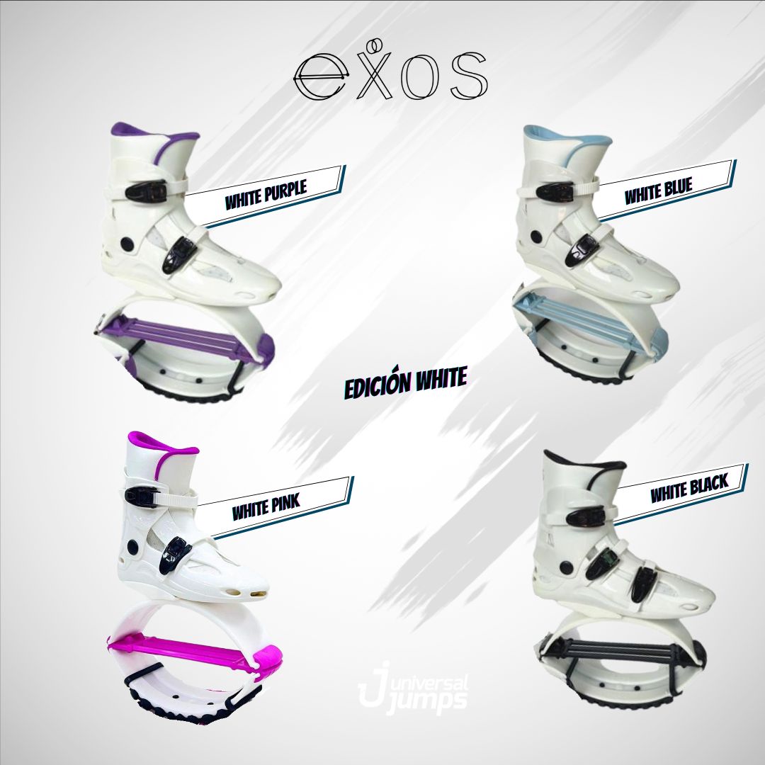 Botas de Rebote - Exos - Edicion White - ARG